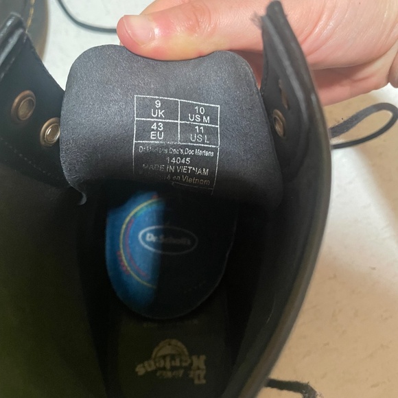 1460 black Dr martens US size 10 - Picture 3 of 4